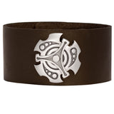 APOLLO Leather Wrist Cuff Bracelet
