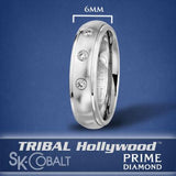 PRIME TRIPLE DIAMOND Cobalt Men's Ring by Scott Kay