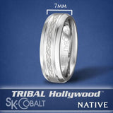 SACRED NATIVE Cobalt Men's Ring by Scott Kay