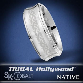 CROWN NATIVE Cobalt Men's Ring by Scott Kay