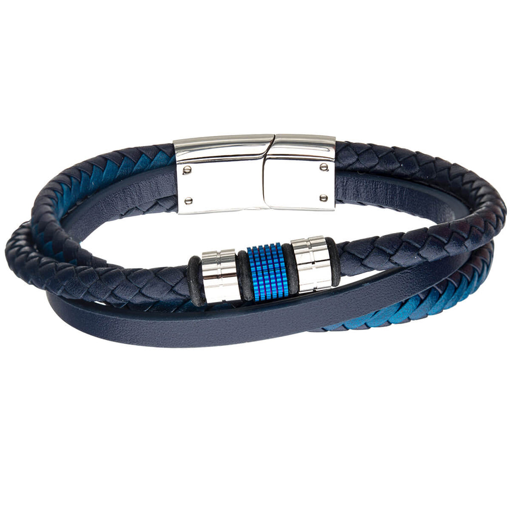 Blue hotsell steel bracelets