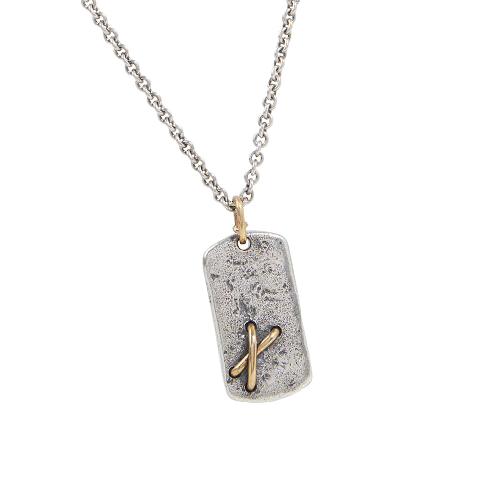 Sterling silver mens dog tag necklace shop