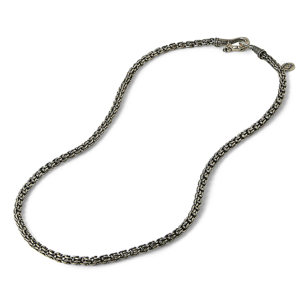 John Varvatos MODERN LINK CHAIN Sterling Silver Necklace for Men