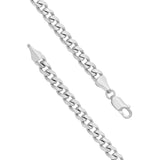 Tribal Hollywood MIAMI CUBAN Chain 5mm in Sterling Silver - Clasp