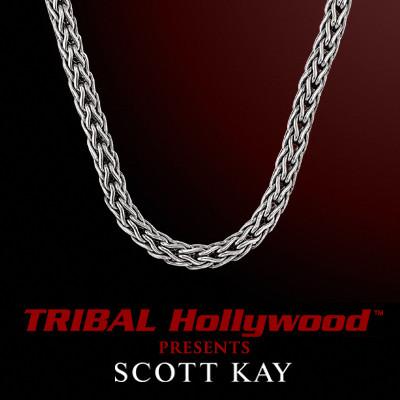 DOBERMAN 4mm Scott Kay Mens Sterling Silver Chain Necklace