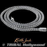 UNBROKEN FAITH Celtic Knots Silver Mens Chain by Keith Jack (old)