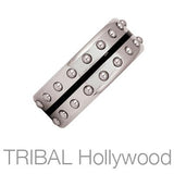 Tail Gunner Narrow Industrial Studded Mens Ring by Bico Side View