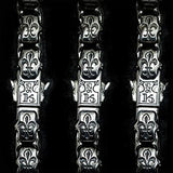 Konstantino Wine Barrel Silver Beads Mens Leather Bracelet Close-up