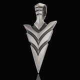 Bico Khoshuuch Arrowhead Excellence Mens Necklace Pendant Side View