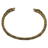 John Varvatos BRASS WOLF CUFF Bracelet for Men - Top View