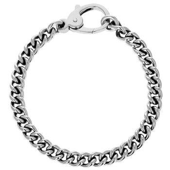 CURBLINK BRACELET for Men in Sterling Silver by King Baby