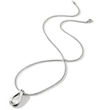 John Hardy Mens Surf Link Medium Pendant Necklace in Sterling Silver - Full View