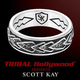 Sterling Silver ARROWHEAD RING for Men by Scott Kay
