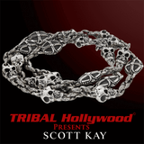 Scott Kay SKULLS AND CROSSES Sterling Silver Heavy Duty Mens Chain