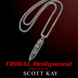 BULLET CROSS Scott Kay Mens Sterling Silver Necklace