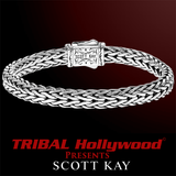 DOBERMAN Straight Edge Scott Kay Mens Sterling Silver Bracelet
