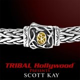 DOBERMAN Straight Edge Scott Kay Mens Sterling Silver Bracelet