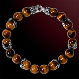 DRAGON CLAW BRACELET for Men by Scott Kay in Sterling Silver and Tiger Eye