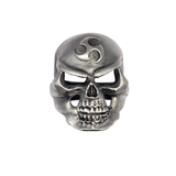 TRIAD SKULL RING Tribal Carved Mens Ring by BICO Australia