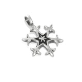 SNOWFLAKE Colored Resin Mens Pendant by Bico Australia