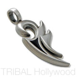 Mens Jewelry Phenix Necklace Pendant Black