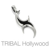 Bico Lunar Duo Moons Sharp Instinct Mens Necklace Pendant 