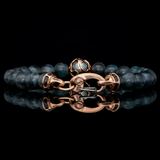 William Henry MOONLIGHT Bead Mens Bracelet with South Sea Pearl