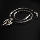 AARIEL CROSS Pendant for Men with Silver Chain