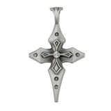 PERCIFFAL CROSS Men's Pendant in Silver - Front View