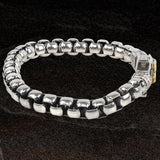 Konstantino GOLD POSEIDON TRIDENT Bracelet for Men in Sterling Silver - Side View