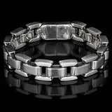 William Henry ARGENT Heavy Duty Sterling Silver Link Bracelet for Men