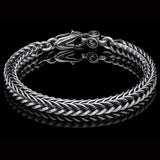 William Henry VULPINE BRACELET Sterling Silver Mens Foxtail Link Bracelet