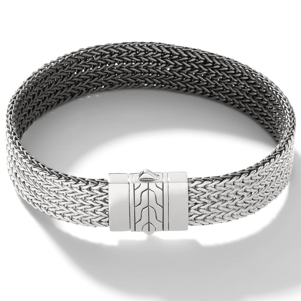 Men's Reversible Stainless Steel Bracelet