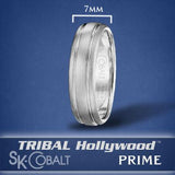 ZETA PRIME Ring SK Cobalt Men's Wedding Band by Scott Kay
