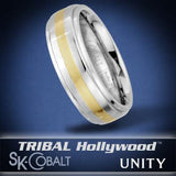 BOUND UNITY Ring SK Cobalt Men's Wedding Band by Scott Kay