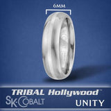 SINGULAR UNITY Ring SK Cobalt Men's Wedding Band by Scott Kay