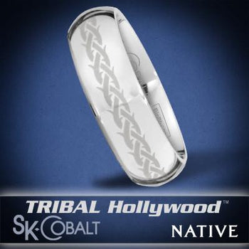 PROTECTED NATIVE Cobalt Men's Ring by Scott Kay