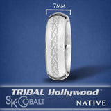 PROTECTED NATIVE Ring SK Cobalt Men's Wedding Band by Scott Kay