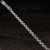 Konstantino ROUND LINK CHAIN Thick Sterling Silver Mens Necklace Chain