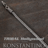 Konstantino LARGE HERRINGBONE Sterling Silver Mens Necklace Chain