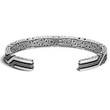Classic Chain Silver Cuff Bracelet by John Hardy - Backside