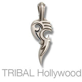 Bico Kaminari Zoku Ride Fast Mens Biker Necklace Pendant Front View