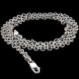 Sterling Silver Oval Link Chain by Ecks