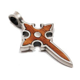 NOBLE CRUSADERS CROSS in Rosewood and Silver 