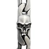 FIRE AND LIGHTNING Thick Width Skull Chain for Men by BICO Australia
