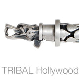 DRACO WOLF'S FANG Thick Width Bracelet by Bico Australia Close-up