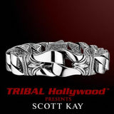 GUARDIAN Contemporary Scott Kay Mens Sterling Silver Bracelet