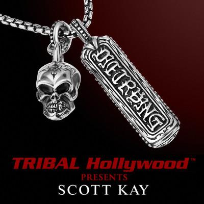 Kay jewelers hot sale skull necklace