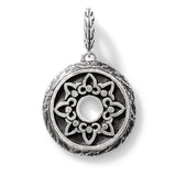 John Hardy Mens Padma Amulet Medallion Necklace Pendant - Front View