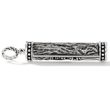 John Hardy Mens Jimat Amulet Silver Necklace Pendant - Side View